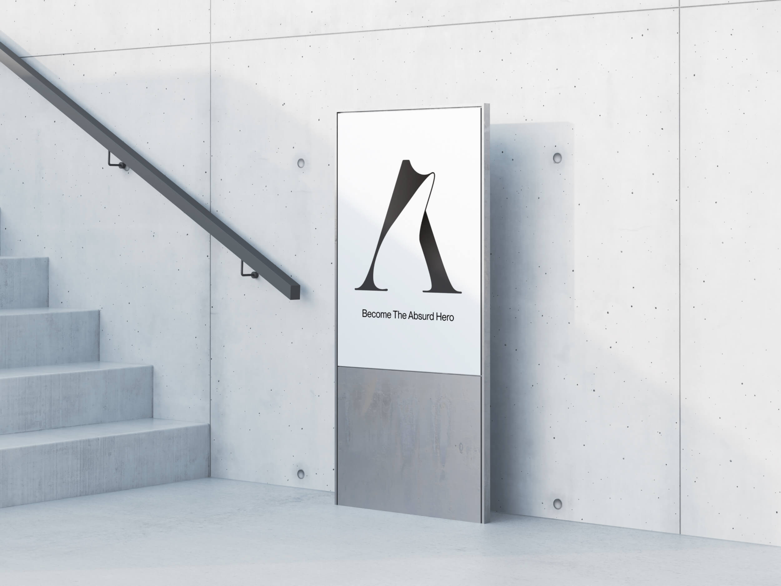 Absurdly lightboard mockup